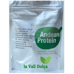 ANDEAN PROTEIN (Spirulina, Quinoa y Kiwicha o amaranto) - 150 en polvo